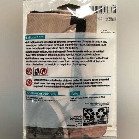 (Set 2) Disney Junior Mickey Mouse Head 35" Foil Party Balloon - Picture 3 of 4